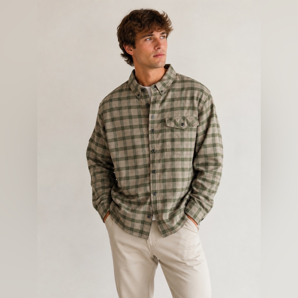Alaskan Hardgear Duluth Trading Untucked Flannel Shirt Men’s XL Plaid Button Up